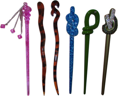 

Mikku combo of Bun sticks Bun Stick(Multicolor)