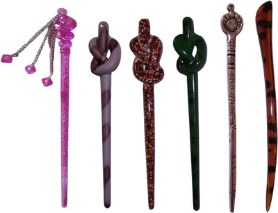 

Mikku combo of Bun sticks Bun Stick(Multicolor)
