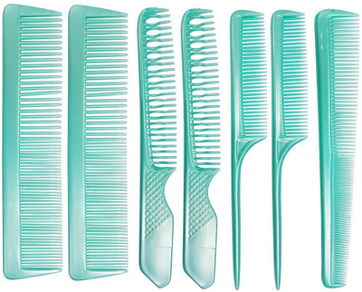 

Confidence Professional Hair Cutting Comb Set, Salon Styling Measure Combs, 7 Pcs