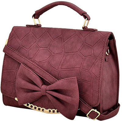 

vogice Hand-held Bag(Maroon)