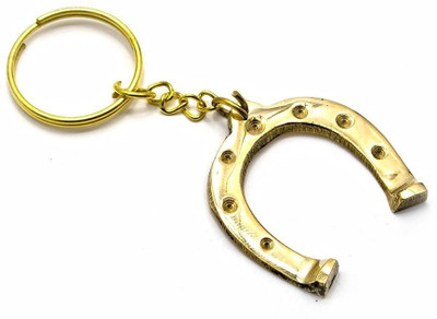 

Skywalk METAL BRASS HORSE NAAL SHOE KEYCHAIN FOR GOOD LUCK Key Chain