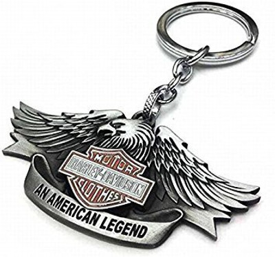 

Shubheksha Harley Davidson Grey Metallic Key Chain Key Chain