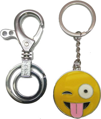 

Prime Key Chain Smily Eye Metal Key Chain 2 Pic Key Chain