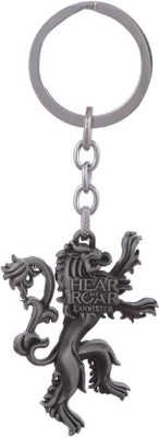 

Shubheksha Game Of Thrones Hear Me Roar Lannister Metallic Grey Key Chain