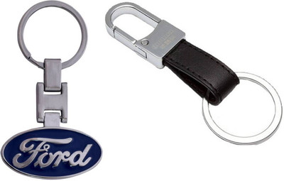 

Shubheksha Combo of Ford Logo & Omuda Hook Key Chain