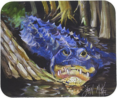 

Caroline's Treasures Blue Alligator Mouse Pad/Hot Pad/Trivet - JMK1135MP Mousepad(Multicolor)