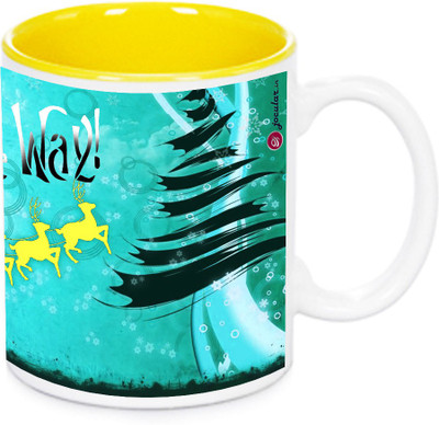 

Indeavour I1319 Ceramic Mug(180 ml), Multicolor