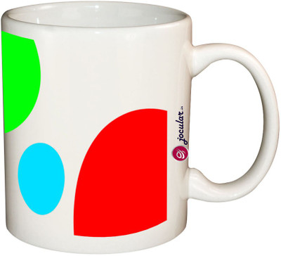 

Indeavour I1238 Ceramic Mug(180 ml), White