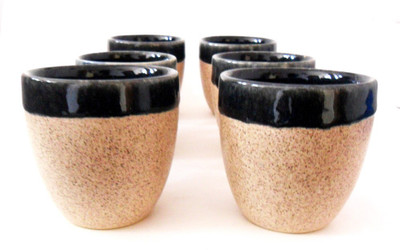 

Indeavour I1931 Ceramic Mug(180 ml, Pack of 6), Multicolor
