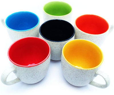 

Indeavour I1165 Ceramic(Multicolor, Pack of 6)