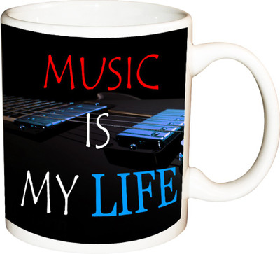 

Indeavour I1344 Ceramic Mug(180 ml), White