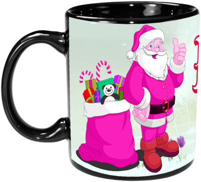 

Indeavour I1309 Ceramic Mug(180 ml), Black
