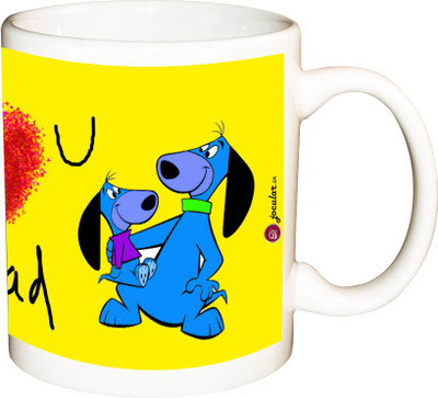 

Indeavour I1259 Ceramic Mug(180 ml), White