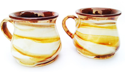 

Indeavour IND-1685 Ceramic Mug(180 ml, Pack of 2), Multicolor