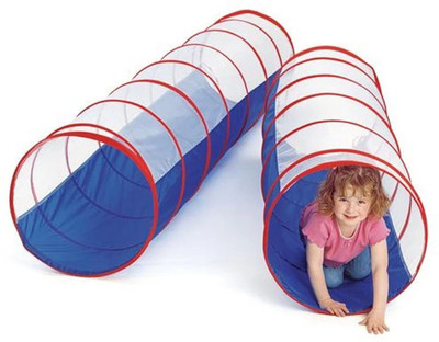 Playhood Kids Crawl Tunnel- 6 Feet(Blue)