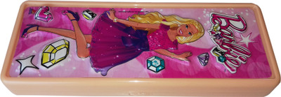 

kidoz kingdom BARBIE BARBIE PENCIL BOX Art Plastic Pencil Box(Set of 1, Multicolor)