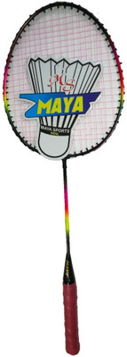 

MAYA SPORTS Badminton Racquet Multicolor Strung Badminton Racquet(G5 - 3 Inches, 90 g)