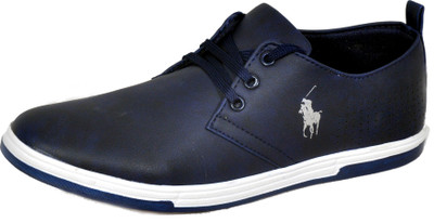 

Brandbuckets Men's Blue Canvas Shoes For Men(Blue, Dark blue