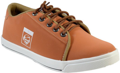 brown colour canvas shoes