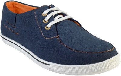 

MarcoUno NAVY BLUE CASUAL SHOES Canvas Shoes For Men(Blue