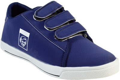 

MarcoUno PURPLE COLOUR VELCRO CASUAL SHOES Canvas Shoes For Men(Blue