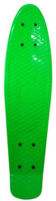 

LakhanPal PLASTIC SKATEBOARD JUNIOR 6 inch x 22 inch Skateboard(Green, Pack of 1)