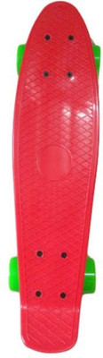 

LakhanPal LPSKATE01RED 8 inch x 22 inch Skateboard(Red, Green, Pack of 1)