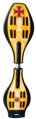 

Ipop Retail Wave Board, Ripstick (YELLOW) 22 inch x 12 inch Skateboard(Yellow, Pack of 1)