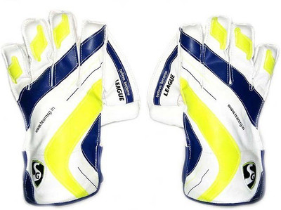 

SG 'League' Cricket wicket keeping Gloves (size - Men's) Wicket Keeping Gloves (Men, Multicolor)