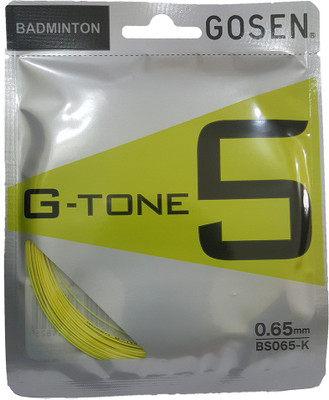 

Gosen G-Tone 0.65 Badminton String - 10 m(Yellow)