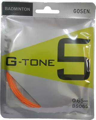 

Gosen G-Tone 0.65 Badminton String - 10 m(Orange)
