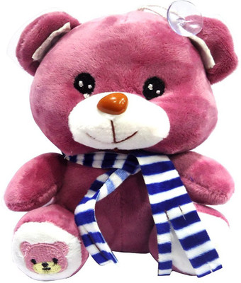 

Tako bell Teddy Bear for Kids (Height-14 cm) - 12 cm(Multicolor)