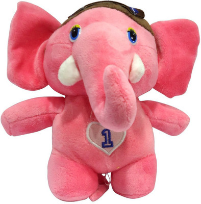 

Tako bell Elephant Teddy Bear for Kids - 12 cm(Multicolor)