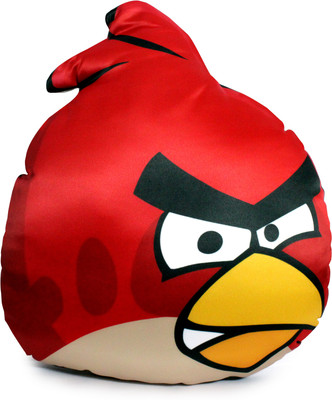 

HTD "Angry Bird" Decorative Cushion - 30 cm(Red)