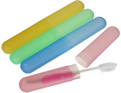 

smile4u Multicolor Toothbrush Case Cover Plastic Toothbrush Holder(Multicolor)