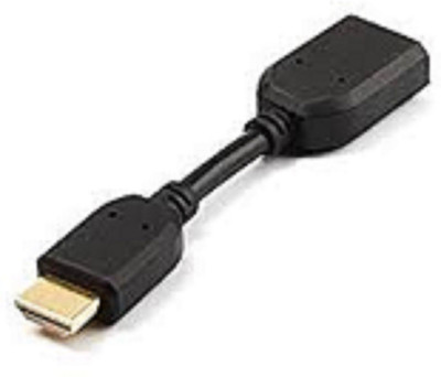 

TECHON TV-out Cable hdmi extension cable(Black, For Computer)
