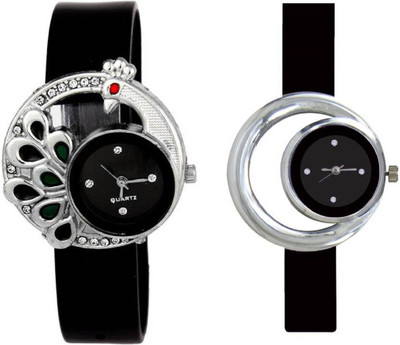 View indium PS0237PS NEW BLACK COLLECTION WATCHES WITH DIAMONDS FOR GIRLS Watch  - For Girls Wrist Watches Price Online(INDIUM)