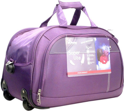 

Encore Luggage 20 inch/51 cm (Expandable) ENCORE STYLE DUFFLE 20 PURPLE Duffel Strolley Bag(Purple)