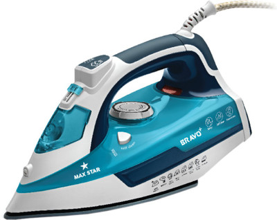 

Maxstar Bravo Plus Steam Iron(Blue, White)