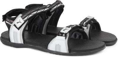 

Puma Men Gray Violet-Puma Black-Dark Shadow Sports Sandals