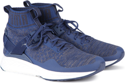 

Puma IGNITE evoKNIT Running Shoes For Men(Blue, Blue depths-quiet shade-peacoat