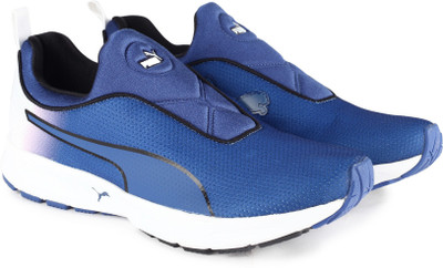 

Puma EF Cushion Slipon Fade DP Running Shoes For Men(Blue, White, Puma black-true blue-puma white