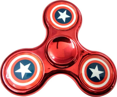 

CrackerJack Traders Captain America Fidget Spinner(Red)