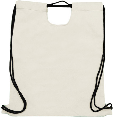 Rawbags Drawstring Shoulder Back Pack Backpack(White, 204 inch)