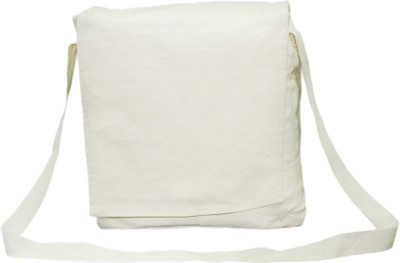 

Rawbags Messenger Bag/Sling Bag/Cross Over Shoulder Bag Sling Bag(White, 132 inch)