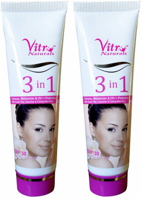 

vitro 3 in 1 Cream Fairness & Moisturizer 50gm(50 g)