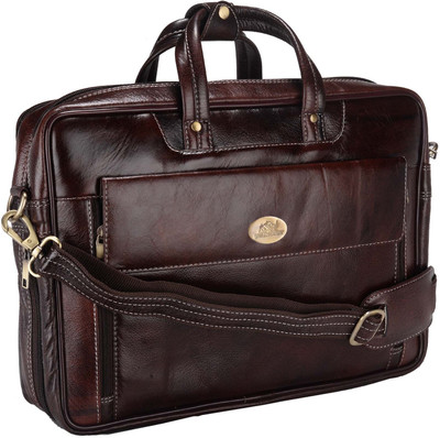 

Bull Kraft Messenger Bag(Brown)