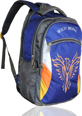 

Wildmoda 15.6 inch Expandable Laptop Backpack(Blue)