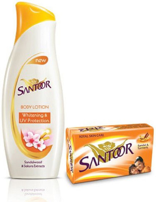 

Santoor Whitening & UV Protection Body Lotion(125 ml)