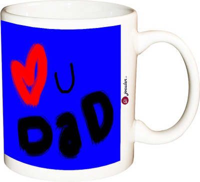 

Indeavour I1261 Ceramic Mug(180 ml), White
